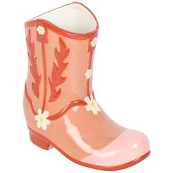 Etwas Anderes Cowboy-Stiefel Blumenvase One Size rosa