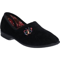 Mirak Bouquet / Damenhausschuhe / Klassische Damenhausschuhe 5 UK schwarz