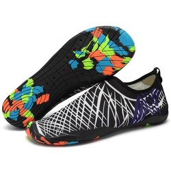 Wasserschuhe für Herren und Damen, schnell trocknend, leicht, Barfuß-Aqua-Sneaker, Surfen, Schwimmen, Gehen, Yoga 46