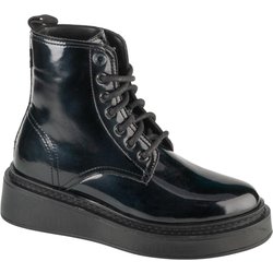 Levi's Harlow, schwarze Schnürschuhe für Damen 40 schwarz