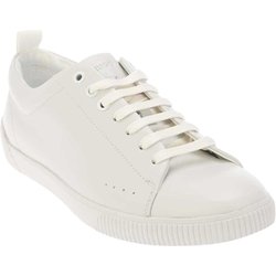 Hugo Damen/Damen Zero Leder Tennis-Sneaker 2 UK weiß