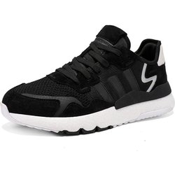 Neue stoßdämpfende Laufschuhe Herren Freizeitschuhe 38-45 44 schwarz