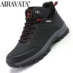 Männliche Stiefel Mann Wanderstiefel Wasserdichte Turnschuhe Herren Wanderschuhe 43 schwarz