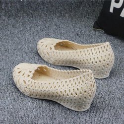 Kunststoff-Sandalen für Damen, weiß, Krankenschwesterschuhe, Keilabsatz mit Löchern, Schuhe für schwangere, rutschfeste Damen-Mutterschuhe 40 khaki