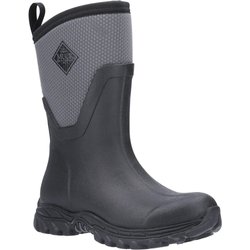 Muck Boots Unisex Arctic Sport Mid Pull On Gummistiefel 4 UK grau/schwarz