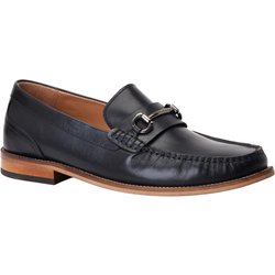 Base London Herren Madison Leder Loafer 5 UK schwarz