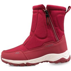 Frauen Outdoor Winter Neue Schnee Stiefel Verdickte Warme Schnee Schuhe Anti Slip Wasserdichte Kurze Baumwolle Schuhe 41 dunkelrote