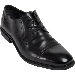 POD Herren Savage Leder Formelle Schuhe 11 UK schwarz
