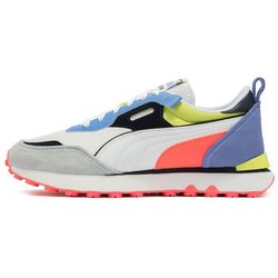 Puma Rider FV Future Vintage - Weiß Elektro-Lila Unisex Sneaker 387672-07 37