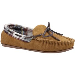 Cotswold Damen/Damen Chatsworth Wildleder Mokassins 5 UK hellbraun