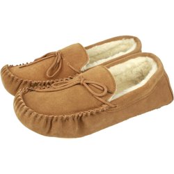 Eastern Counties Leder Unisex-Erwachsene Jesse Wildleder Mokassins 9 UK kastanienbraun