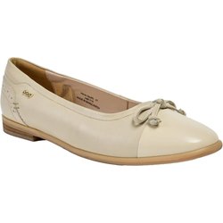 POD Damen/Damen Priya Ballett Leder Flats 5 UK taupe