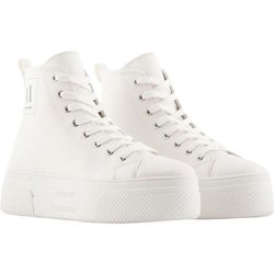 Armani Exchange Damen/Damen Plateau-Sneaker 7 UK weiß