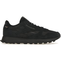 Reebok Classic Leather Schwarze Unisex-Sneaker Core-Black Pure-Grey GY1542 38.5