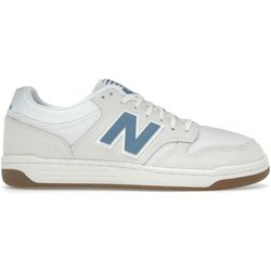 New Balance 480 Meersalz Reiherblau Unisex Sneaker Weiß BB480LLA 38