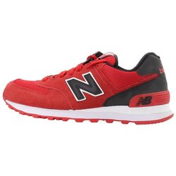 New Balance 574 Reflektierende Rote Unisex-Sneaker Schwarz ML574CND 37