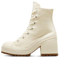 Converse Chuck 70 High De Luxe Heel Egret Herren Sneaker Creme Schwarz A05348C 39