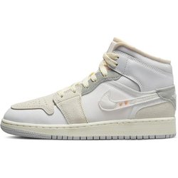 Neuer Jordan 1 Mid SE Craft Inside Out Weiß Grau GS DQ3726-100 40