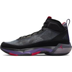 Air Jordan 37 PF Raptors Herren-Sneakers Schwarz Club-Lila Dunkelgrau DV0747-065 47.5
