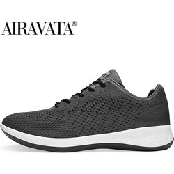 Männer Frauen stricken Turnschuhe atmungsaktive Casual Walking Gym Schuhe 46 grau