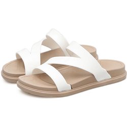 Hausschuhe für Damen tragen stilvolle wilde Sommer-Strandschuhe, Damen gehen ins Tide Home, Indoor-Sandalen und Hausschuhe 36