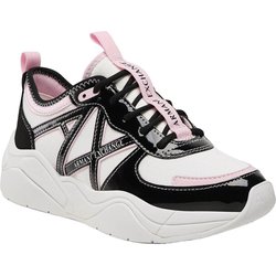 Armani Exchange Damen-Sneaker 6 UK schwarz/weiß