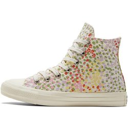 Converse Chuck Taylor All Star High Floral Print - Egret Damen Sneakers Weiß Multi Schwarz A01594C 39