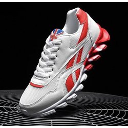 Laufschuhe für Männer Große Größe Sneaker Dropshipping Männer Schuhe 36-48 Größe Licht Atmungsaktive Schuhe Rutschfeste Atmungsaktiv 47 weiß