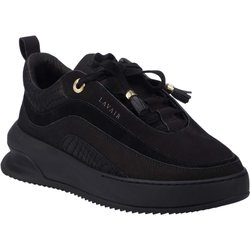 Lavair Herren Aero Logo Wildleder-Sneaker 11 UK schwarz