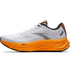 Anta PG7 Bequeme Einfache Mode Vielseitig Stoßdämpfend Rutschfest Atmungsaktiv Low-Top Freizeit Laufschuhe Herren Sneaker Grau Orange 112525546-11 43
