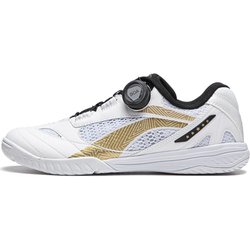 Li Ning Eagle Eye 2.0 Bequeme Vielseitige Langlebige Low-Top Professionelle Tischtennisschuhe Unisex Sneaker Weiß Schwarz APPU005-2 44⅓