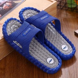 Badezimmer-Slipper, rutschfeste EVA-Duschrutschen, Sandalen für Damen und Herren, geprägter Sommer-Pool-Flip-Flop für den Innenbereich 40-41