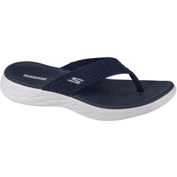 Skechers On The Go 600 Sunny 140037-NVY, Damen, Flip-Flops, Marine 41 dunkelblau