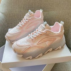 WTEMPO Paar Sommer Turnschuhe Rutschfeste frauen Laufschuhe Atmungsaktive Hohl Mesh Herren Casual Schuhe Outdoor Sport Schuhe 40 rosa