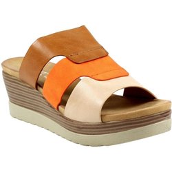 Lunar Damen/Damen Jolo Keilsandalen 8 UK hellbraun