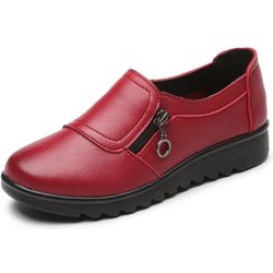 Mode Mode Damen Flache Schuhe Damen Mokassin Slip-on Schuhe Leicht Damen Freizeitschuh Einfarbig Vielseitig Zapatos De Mujer 38