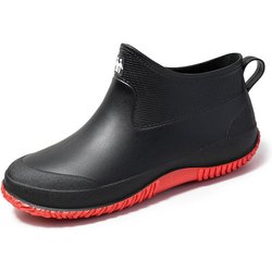 Vier Jahreszeiten Regenstiefel für Herren Neuartige Regenstiefel für Herren Rutschfeste Atmungsaktive Masculino Schlupfstiefel Warme Winter Regen- und Schneeschuhe 39