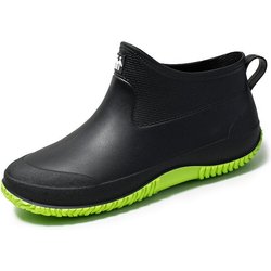 Vier Jahreszeiten Regenstiefel für Herren Neuartige Regenstiefel für Herren Rutschfeste Atmungsaktive Masculino Schlupfstiefel Warme Winter Regen- und Schneeschuhe 44