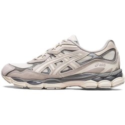 ASICS Gel NYC Cream Oyster Grey Unisex Sneakers 1201A789-103 38