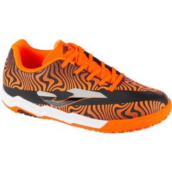 Joma Evolution Jr 25 EVJS IN, für Jungen schwarze Hallenfußballschuhe 33 schwarz
