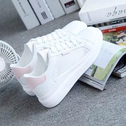 Schuhe Damen Vielseitige hohle dünne Mesh-atmungsaktive Turnschuhe Einzelschuhe mit dicken Sohlen Turnschuhe Freizeitschuhe Leicht und atmungsaktiv 36