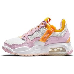 Air Jordan Jordan MA2 GS Weiß Hellarktisches Pink Gold Kinder Sneaker Universitätsgold CW6594-160 36.5