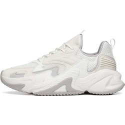 ANTA Walker 3.0 Casual Shoes Women's Low Top Ivory White/Mud Gray/Night Mist Gray 36