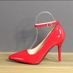 7cm 10cm 12cm Heels Schnalle Frauen Spitzschuh Pumps Lackleder Schuhe Stiletto Heels Büro Pumps Super große Größe 33-50 44