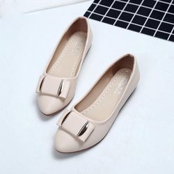Einzelschuhe, flache Schuhe mit spitzer Spitze, flache Schuhe für Damen, flache Schuhe mit weicher Sohle, Arbeitsschuhe für Damen, rutschfest, leicht und weich 35