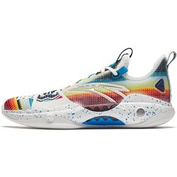 Anta Kyrie Irving x Shock Wave 5 Pro Twilight Herren Sneaker Weiß Blau Rot 112421111S-4 39