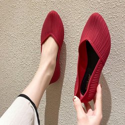 Niedriger Schaft Wasserdichte Schuhe Regenschuhe Damen Sommer Gummischuhe Mode Gelee-Schuhe Rutschfest Flacher Schaft Paketkopf Sandalen 40 rot