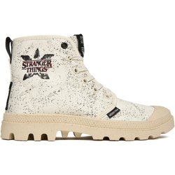 Palladium Schnürstiefeletten Pampa Demodog 74497-180-M Weiß