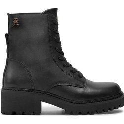 Tommy Hilfiger Schnürstiefeletten FW0FW08305 Schwarz