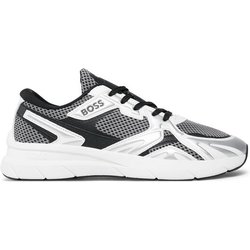 Boss Sneakers Owen 50504289 10254489 01 Silberfarben